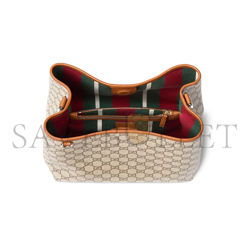 G*u*i gg emblem medium bucket bag 815103 (25*25*15.5cm)